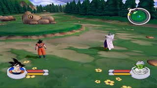 Dragon Ball Z: Sagas (2005) 2-Player Co-Op PS2 Gameplay HD