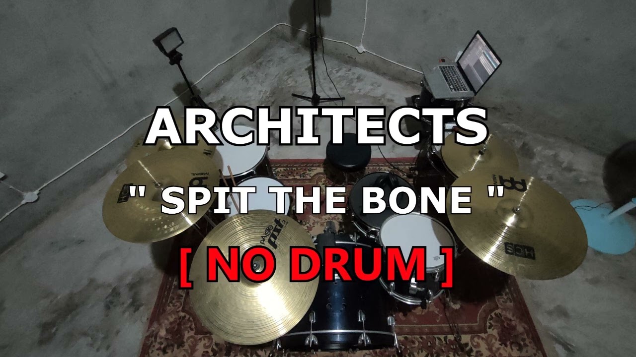 ARCHITECTS - Spit The Bone (NO SOUND DRUM)