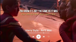 Harry Styles - As It Was (Lyrics Terjemahan) TikTok ~You now it's not the same as it was~