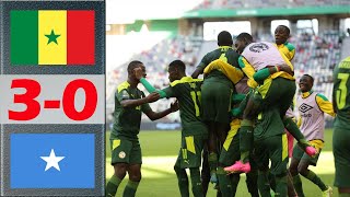 Senegal vs Somalia Highlights | Africa Cup of Nations U17 - AFCONU17 2023 | 5.5.2023