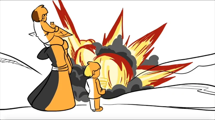 Garmadon inheriting the Element of Destruction - Ninjago Animation (Gravity Falls)