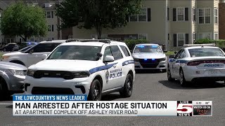VIDEO: Summerville man arrested following hostage situation at apartment complex