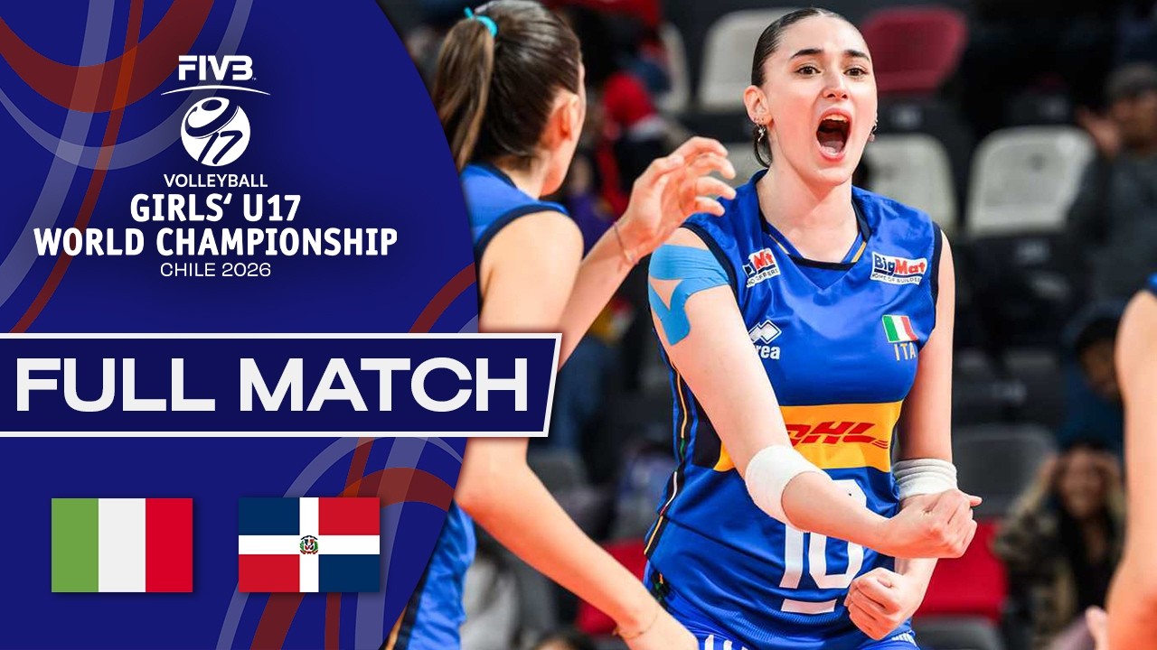 Italy vs. Dominican Republic - Pool Play | Girls' U17 World Championship - 2026
