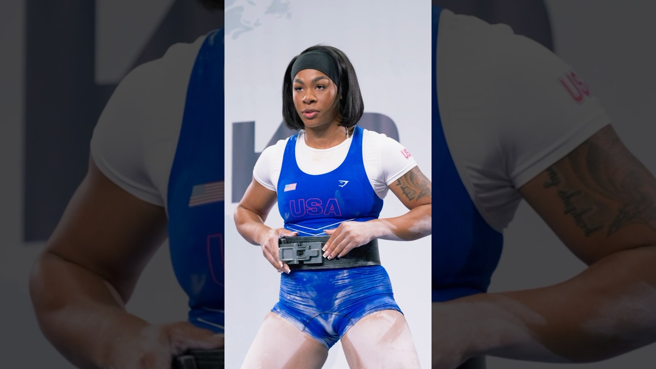 Cranon Worford vs Karlina Tongotea - 76kg IPF Worlds 25 #powerlifting ​⁠@cranonn