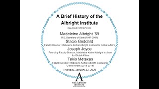 A Brief History of the Albright Institute