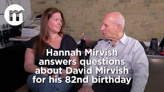 Hannah and David Mirvish trivia @mirvishproductions