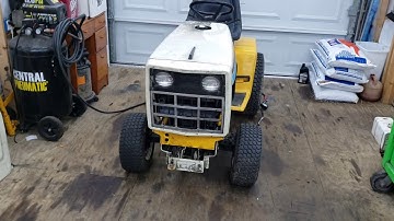 Closer look at my all original 1211 cub cadet
