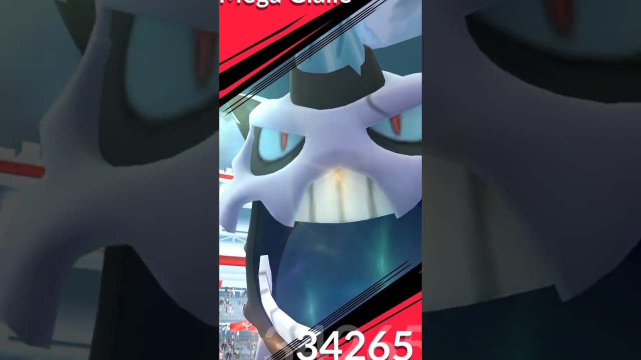 New Mega Glalie raid in Pokemon Go