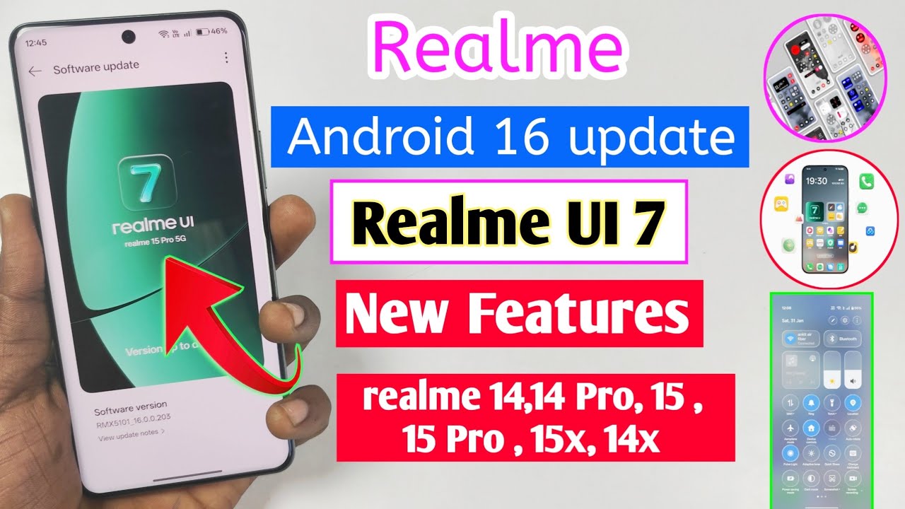 Realme UI 7 Update New Features 🔥 Top 20 Hidden Settings & Amazing Changes!