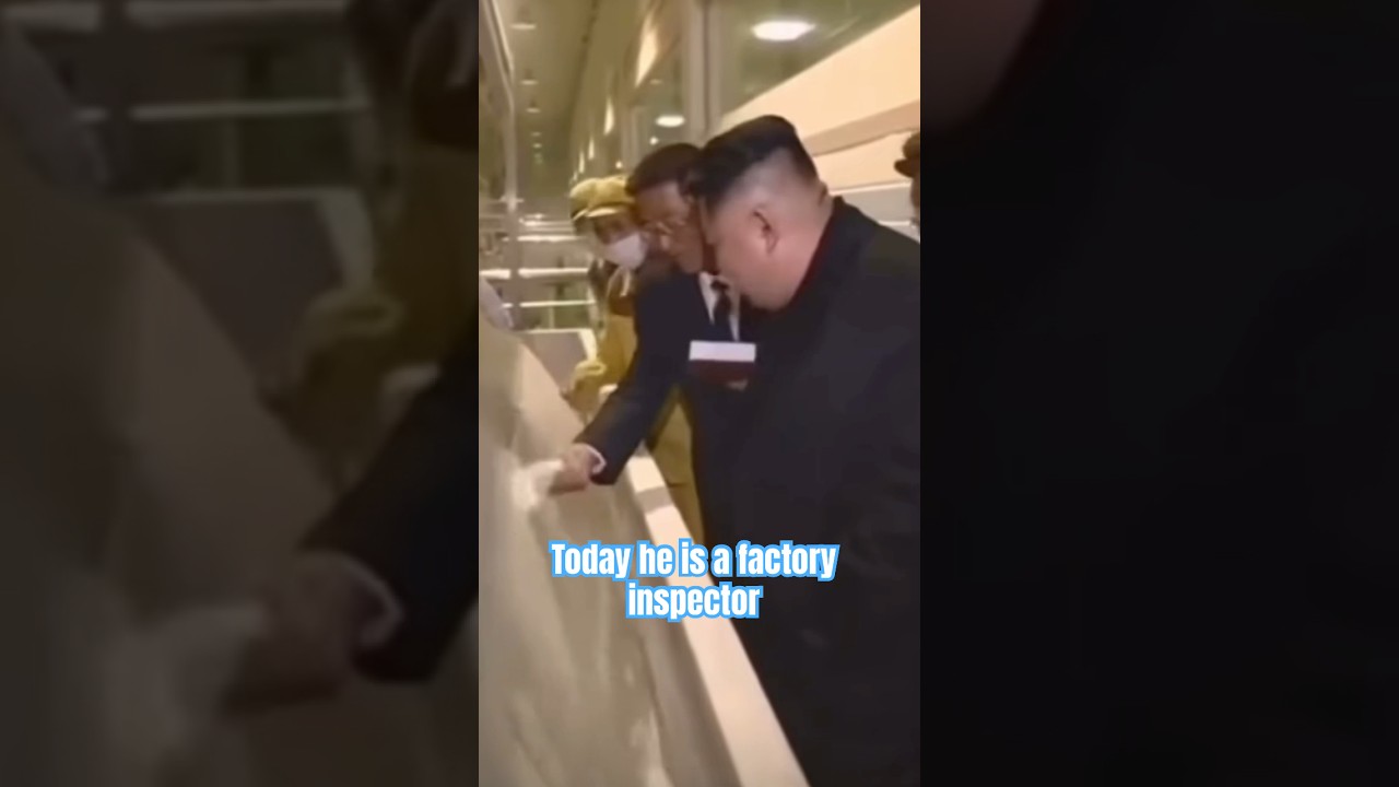 Today he is a factory inspector 