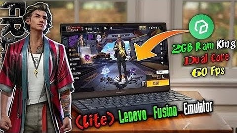 ✅How to install Lenovo One Fusion App Engine Emulator I New Best Emulator For Free Fire Low End PC"