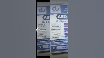 DU HOME INTERNET special offer AED 199 for month unlimited data 100 Mbps speed free activation