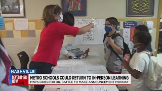 Metro Schools prepares to return to in person learning