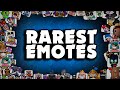 Top 15 RAREST Emotes in Clash Royale!