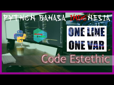 Cara Input Banyak Variabel Dalam Satu Baris | Tutorial Python Bahasa Indonesia