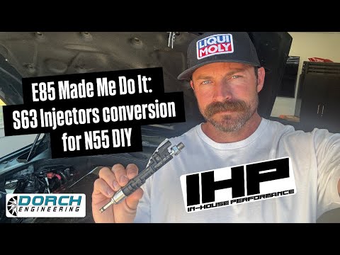How to Install S63 Injectors in your N55 for E85 - YouTube