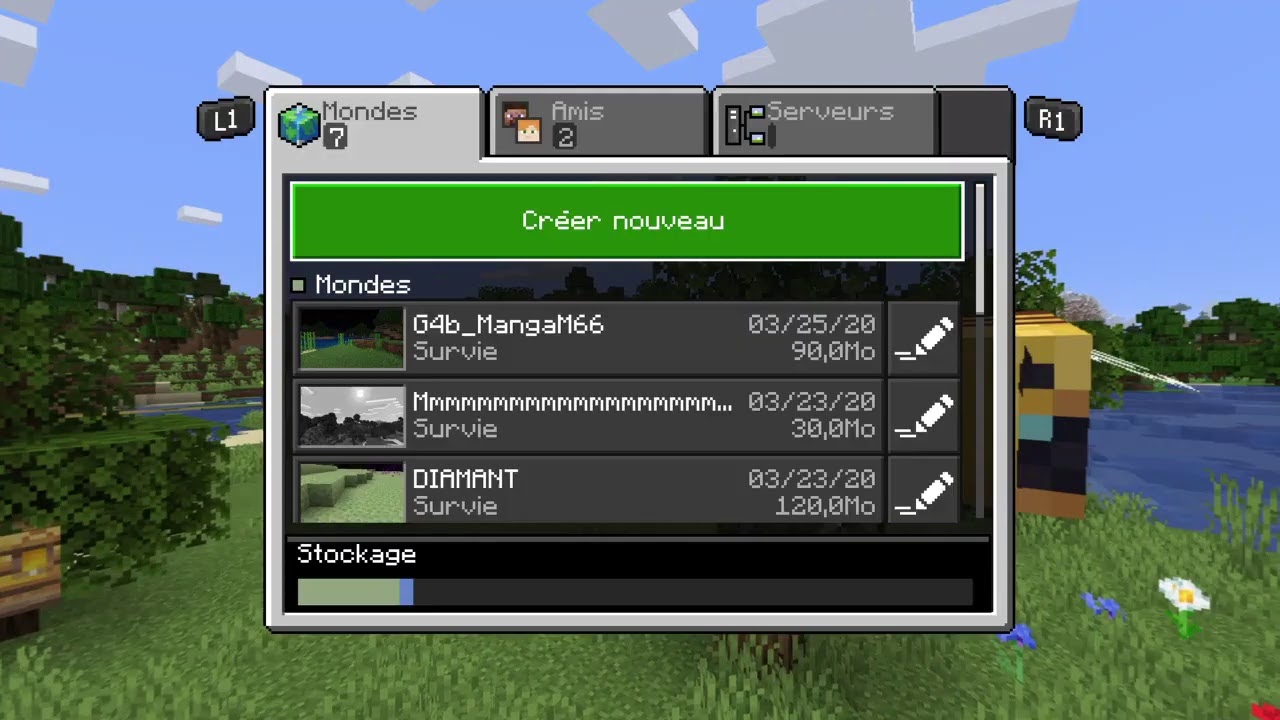 Aventure minecraft avec 2 ami - YouTube
