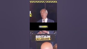 Nigel Farage lost it while hearing reporter‘s question… 😡 #mindfulness