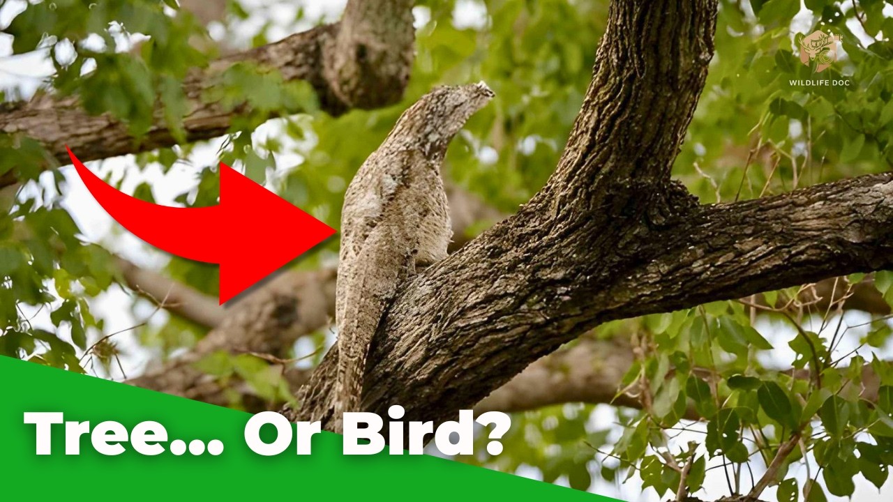 This Bird Looks Like a Tree… Until It Moves! Great Potoo