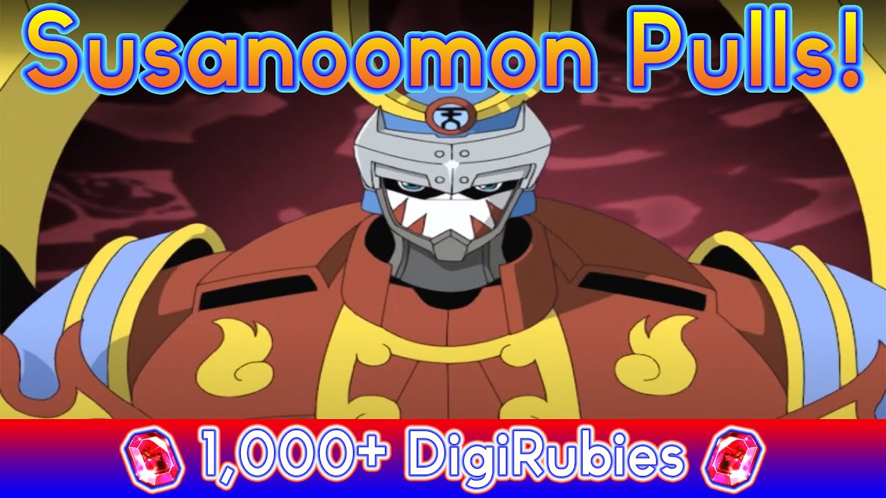 *1,000+ DigiRubies* EXECUTE! ANCIENT SPIRIT EVOLUTION! (Susanoomon Banner) | Digimon ReArise