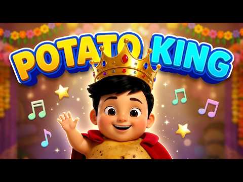 Potato Says I’m the King 🥔 | Vegetable Song for Children | English Nursery Rhyme | TMKOC Rhymes