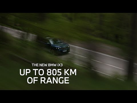 Up to 805 km of Range | The New BMW iX3.