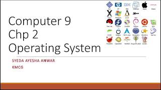 Types of OS, Batch Processing, Time Sharing, Real Time OS