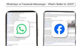 WhatsApp Vs Facebook Messenger What’s Better For 2025 (2026)