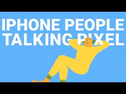 iPhone People Talking Pixel 2 - John talks Google Assistant