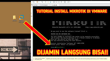 TUTORIAL INSTALL MIKROTIK DI VMWARE | HOW TO INSTALL MIKROTIK VMWARE