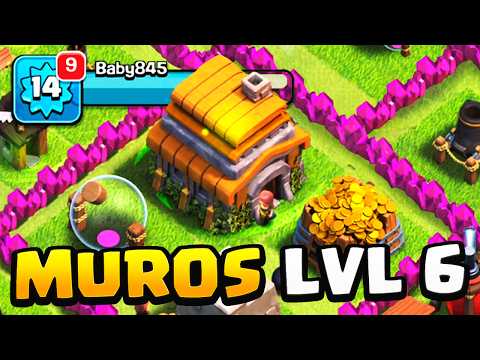 Muralla rosita!! Baby845 - Clash of Clans