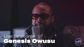 "Stay Blessed" Genesis Owusu performs in the Indie Lounge