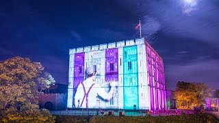 Norwich Castle - Projection Show 2016