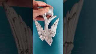 Here’s an example of how one of our door knockers gets made #casting #wax #artisan #doorknocker