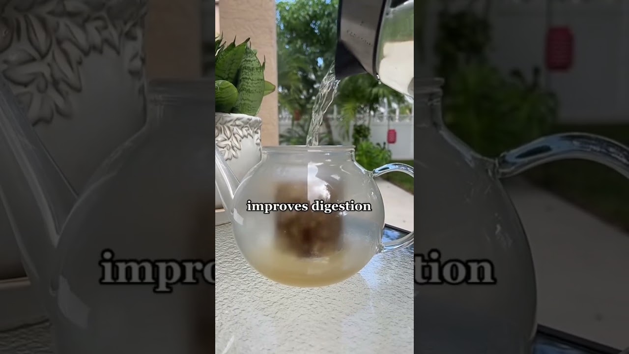 Cinnamon and ginger tea 🫖