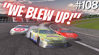 THIS HAS NEVER HAPPENED BEFORE! | NASCAR Thunder 2004 Career | Ep 108