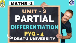 Dbatu University | Partial differentiation | composite function | chain rule | PYQ4