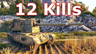 World of Tanks FV4005 Этап II — 12 убийств