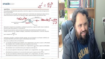 Relações Métricas no Triângulo Retângulo - ENADE - Licenciatura em Matemática - 2024 - RESOLUÇÃO.