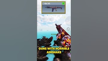 Guns With Horrible Aimshake in CODM!