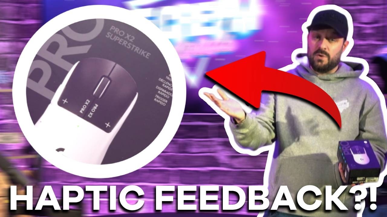 Logitech G PRO X2 SUPERSTRIKE Unboxing | Haptic Feedback?!
