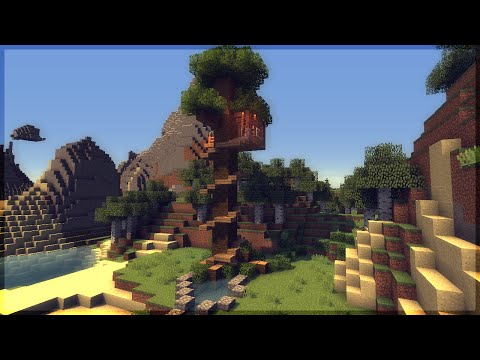 X 上的 Jazzghost：「Casa na montanha do Minecraft Lendário, que