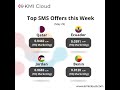 This week’s SMS spotlight shines on powerful routes built for marketing impact.