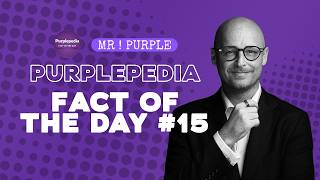 Purplepedia: Fact of the Day #15