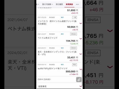 【黒歴史】よくわからず毎月分配型タコ足配当ファンドに投資して損切りしてました #投資 #資産運用