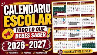 🚨 New SEP School Calendars 2026-2027: Key Dates and Changes