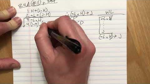 8.4.A   #11 Conditional Proof