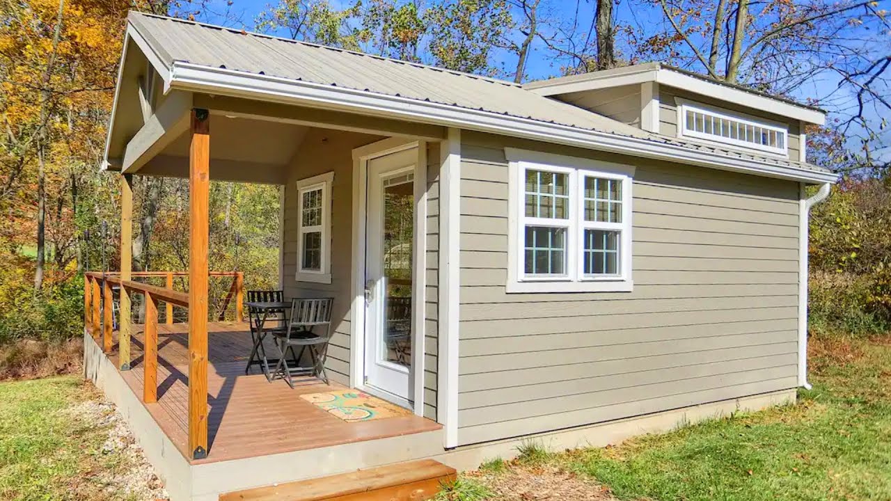 Absolutely Cozy Oasis Private Tiny House in Pennsylvania - YouTube