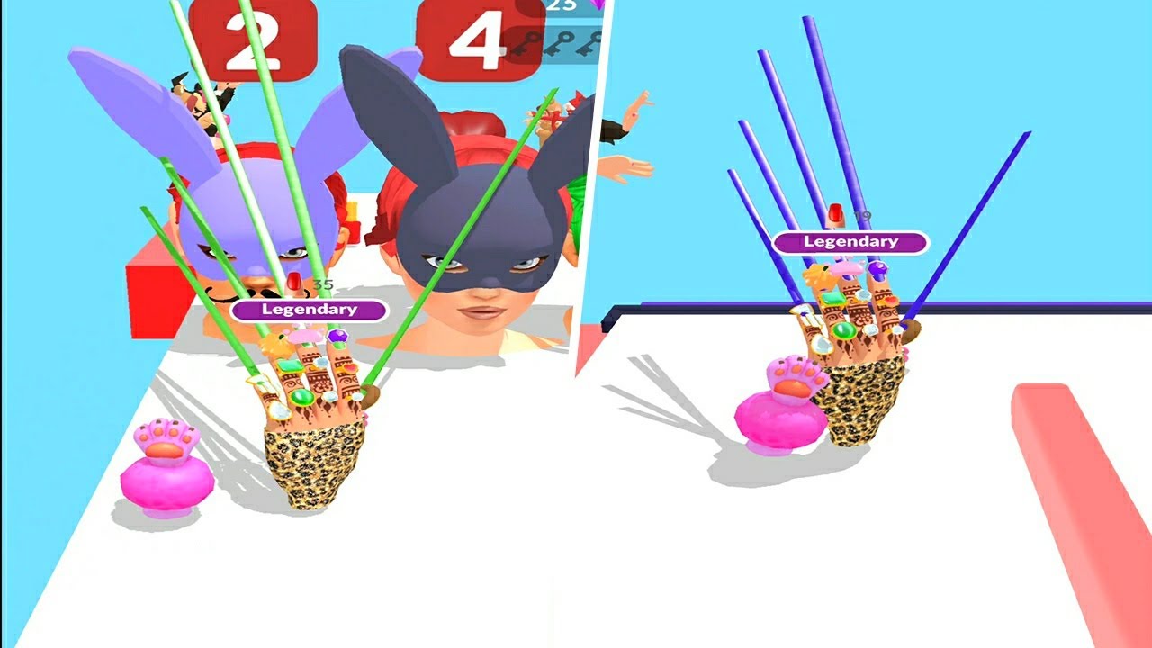 Hand Evolution Runner 💅🌈👌 All Levels Android,ios Gameplay Walkthrough