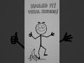 Epic Stickman Fail 😂 Banana Peel Disaster | Viral Animation Short #motivation #comedy